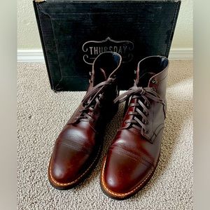 Men’s Brown leather Thursday Captain Boots